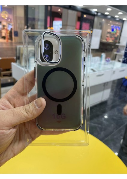 Iphone 16 Hologramlı Kamera Kısmı Açılabilir Standlı Premium Kapak indirimleri