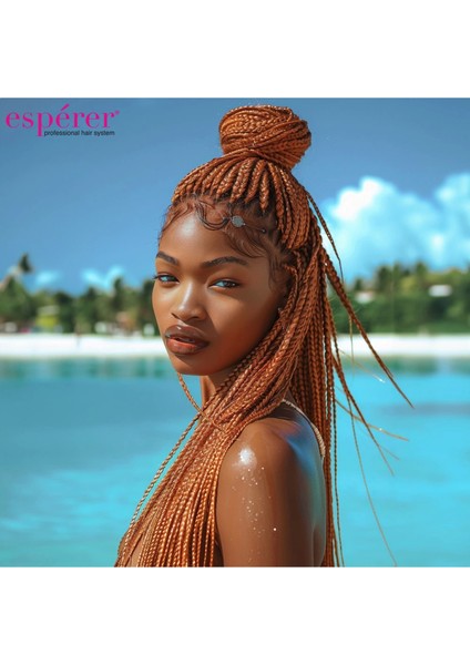 Sentetik Örgülük Saç 100 gr- Bakır