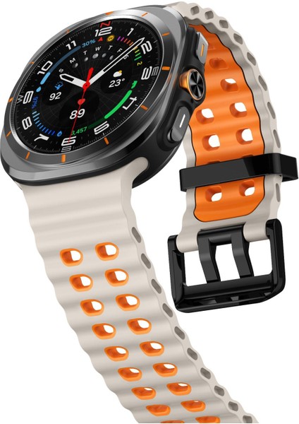 Samsung Galaxy Watch Ultra 47MM / Ultra 2025 Için Silikon Kayış (Yurt Dışından) fırsatları