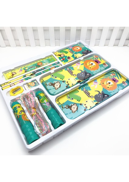 Çocuk 9 Parça Portatif Kırtasiye Seti (Yurt Dışından) fırsatları