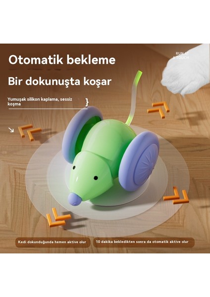 Akıllı Kedi Oyuncak Indüksiyon Fare Araba Oyuncak Atlatmak (Yurt Dışından) fırsatları