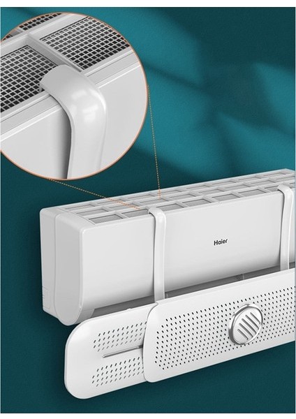 Ölçeklenebilir Klima Ön Cam Anti-Doğrudan Üfleme Geçirmez Duvara Monte Hava Çıkışı Yönlendirme Kısmı Soğuk Hava, A (Yurt Dışından)