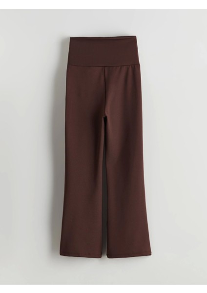 Lcw Kids Kahverengi Beli Lastikli Ispanyol Paça Kız Çocuk Tayt fiyatları