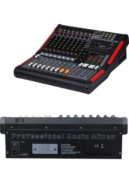 DC08-PRO 2x99 DSP Efekt Ses Mikseri 8 Kanal Deck Mixer