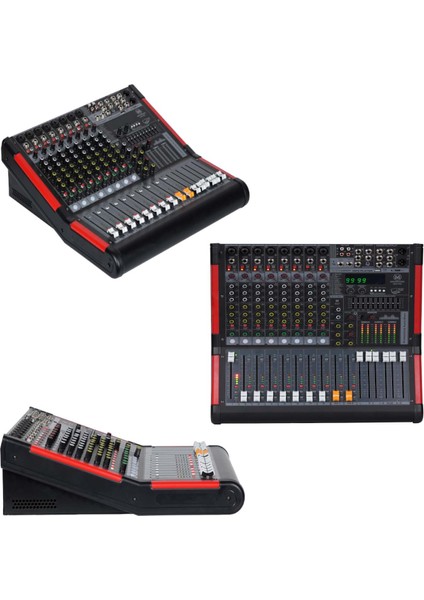 DC08-PRO 2x99 DSP Efekt Ses Mikseri 8 Kanal Deck Mixer fırsatları