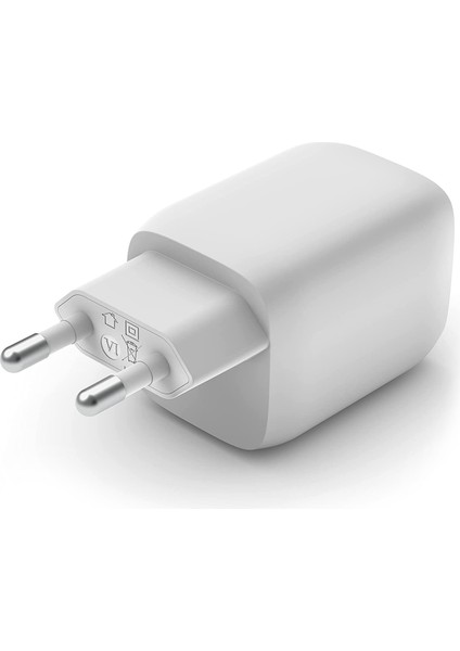 Boost Pro Duvar Şarj Cihazı Çift Usb-C Pd 3.0 Pps Gan 65W, Beyaz modelleri
