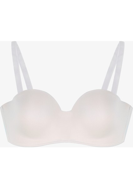 Kadın Dolgusuz Mikro Straplez Sütyen 2'li Paket Nefes Alabilir Konfor modelleri