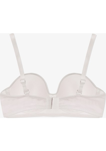 Kadın Dolgusuz Mikro Straplez Sütyen 2'li Paket Nefes Alabilir Konfor indirimleri