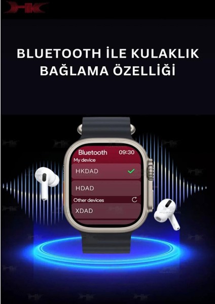 2025 HK11 Ultra 3 2.02” Amoled Ekran Nfc & Bluetooth Destekli Aı Robot Özellikli 4gb Hafıza fırsatları
