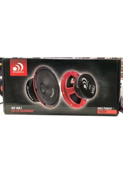 400W 150RMS 20CM Orta Sınır Çift Set, Güçlü ve Temiz Ses Için Perfect Çözüm