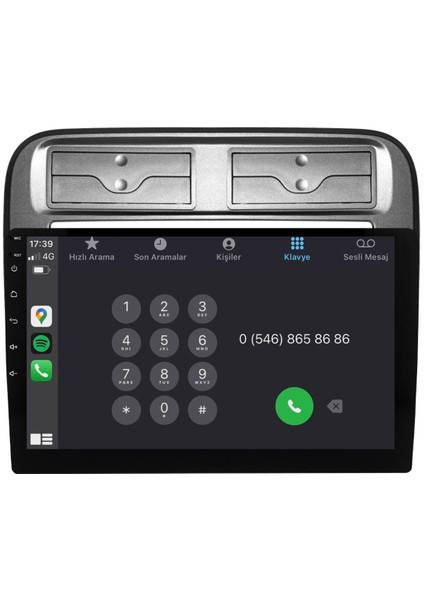 2005-2009 Fiat Punto Android Multimedya Sistemi, Yüksek Kalite ve Uyum Sağlar