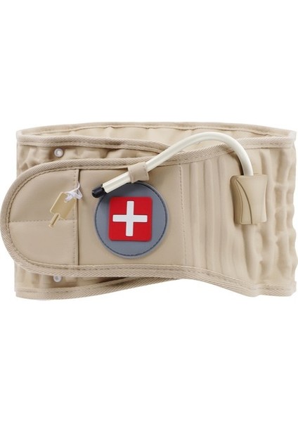 Şişme Bel Kemeri Sırt Masajı Dekompresyon Sırt Koruma Brace (Yurt Dışından)