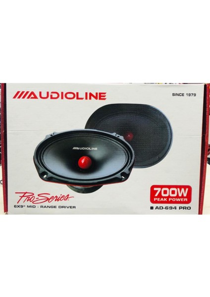 Iki Adet 700W 150RMS Oval Orta Ses Hoparlör Seti