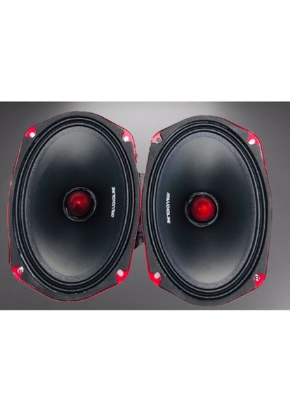 Iki Adet 700W 150RMS Oval Orta Ses Hoparlör Seti fiyatları