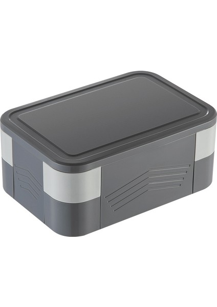 Gıda Sınıfı Taşınabilir Çift Katmanlı Öğle Yemeği Çantası Mikrodalga Isıtmalı Öğle Yemeği Çantası (Yurt Dışından)