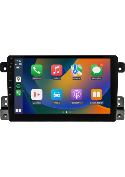 9" Hd IPS Android Multimedya, Carplay, Kamera Hediyeli, 2005-2014 Grand Vitara