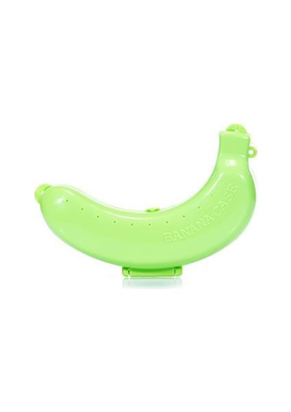 Yaratıcı Seyahat Açık Taşınabilir Muz Kutusu Meyve Saklama Kutusu Plastik Muz Şekli Muz Koruyucu Kabuk (Yurt Dışından)