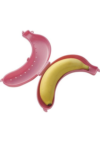 Yaratıcı Seyahat Açık Taşınabilir Muz Kutusu Meyve Saklama Kutusu Plastik Muz Şekli Muz Koruyucu Kabuk (Yurt Dışından) fiyatları