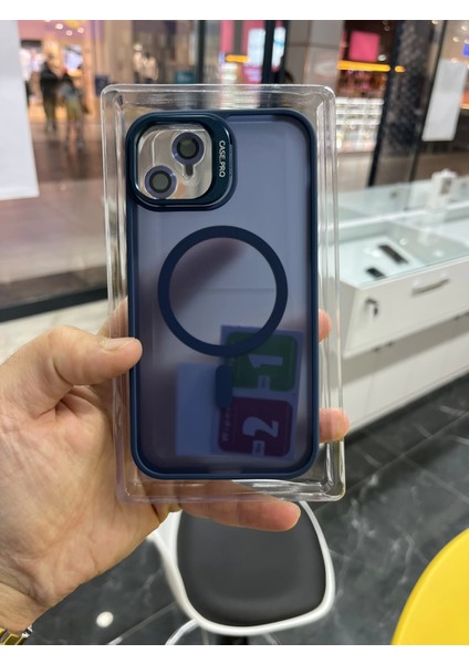 Iphone 16 Kamera Lens Koruma Hediyeli Kamera Kısmı Açılabilen Standlı Magsafe Kılıf