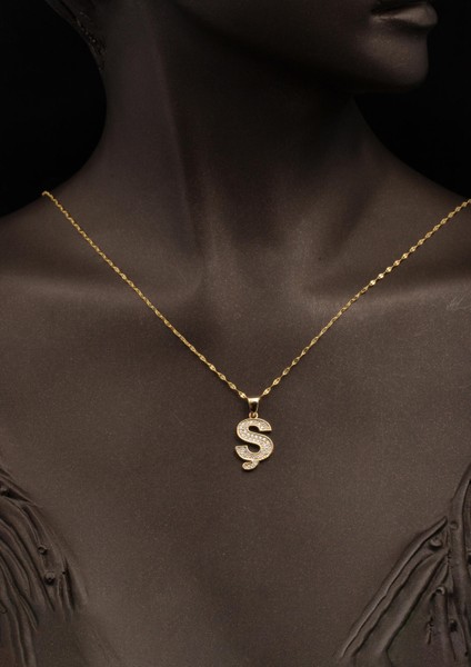 14 Ayar Altın Ş Baş Harf Kolye fiyatları