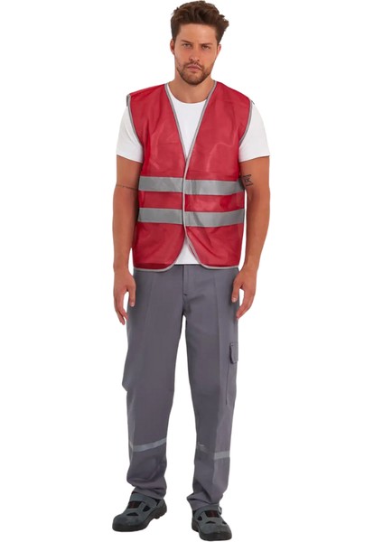 Reflektörlü Iş Güvenlik Ikaz Yeleği modelleri