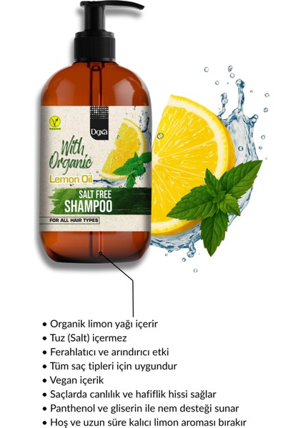 Tuzsuz Şampuan 500 ml modelleri