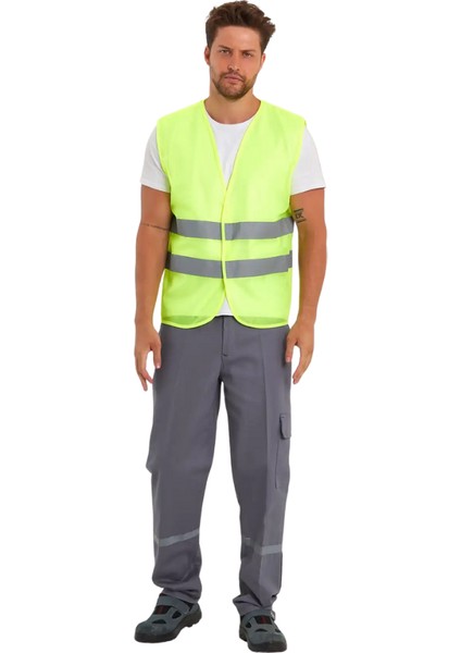 Reflektörlü Iş Güvenlik Ikaz Yeleği modelleri