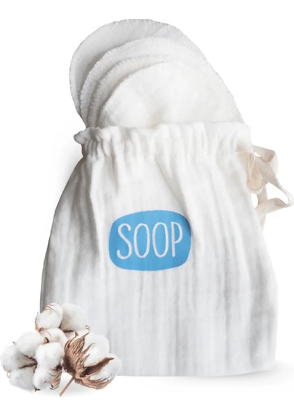 Cosmetics Yıkanabilir Pamuk Yüz Temizleme Mendili- 4'lü Paket fiyatları