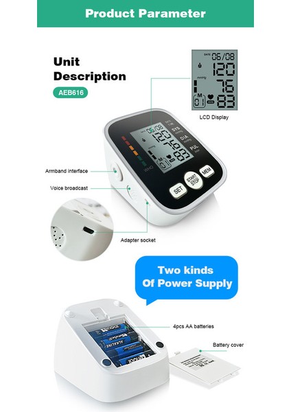 Konuşan Üst Koldan Ölçer Dijital Tansiyon Aleti (Yurt Dışından) fırsatları