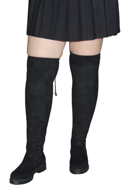 Streç Siyah Kadın Çizme fiyatları