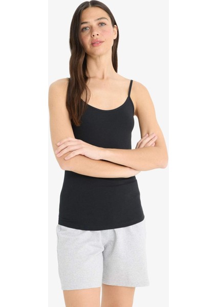 Regular Fit Pamuklu Atlet-Fall in Love M6858AZ25AU modelleri