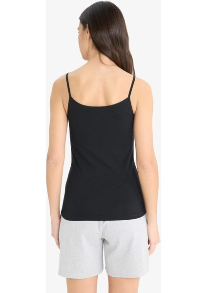 Regular Fit Pamuklu Atlet-Fall in Love M6858AZ25AU