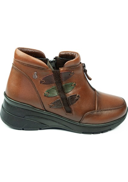 Z014 Taba Deri Kadın Bot fiyatları