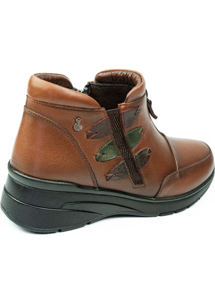 Z014 Taba Deri Kadın Bot fırsatları