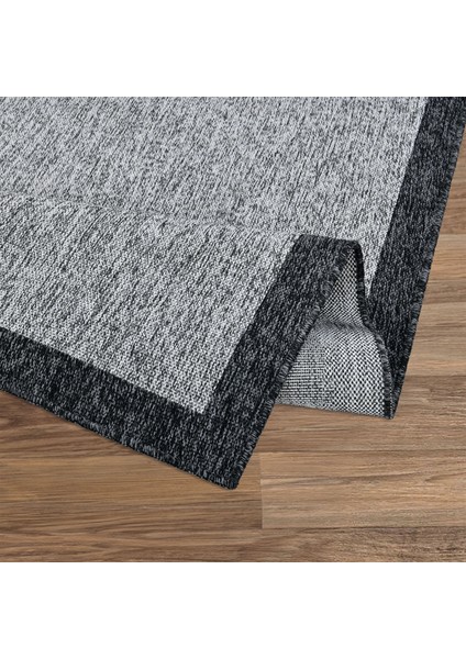 Capri Modern Gri Sisal Dokuma Halı Salon Halısı Mutfak Balkon Halısı Koridor Halısı 13345A