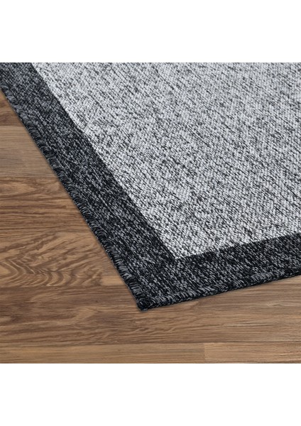 Capri Modern Gri Sisal Dokuma Halı Salon Halısı Mutfak Balkon Halısı Koridor Halısı 13345A