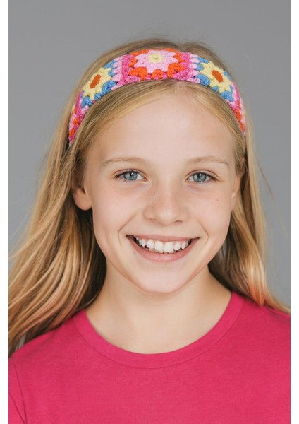 Örgü Bohem Taç Saç Aksesuarı