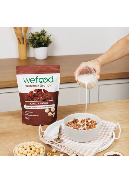 Glutensiz Granola Kakao & Fındıklı 250 gr 3'Lü