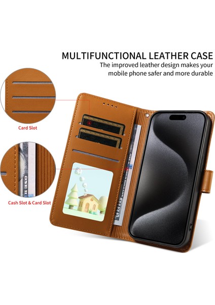 Tecno Spark 40C Için Rfıd Korumalı ve Darbeye Dayanıklı Tasarımlı Çok Işlevli Deri Kılıf, Kart Tutucu ve Çıkarılabilir Bilek Kayışı (Yurt Dışından) modelleri
