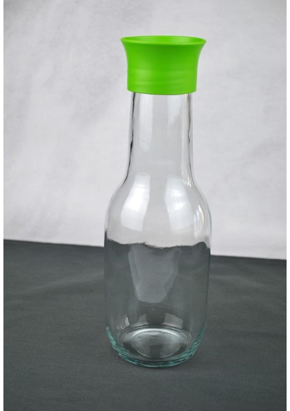 Cam Sürahi Seti Detoks Kapaklı 1 Litre Sürahi ve 2 Adet Paşabahçe Cam Bardak-Yeşil fiyatları