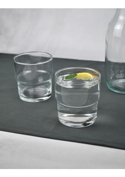 Cam Sürahi Seti Detoks Kapaklı 1 Litre Sürahi ve 2 Adet Paşabahçe Cam Bardak-Yeşil fırsatları