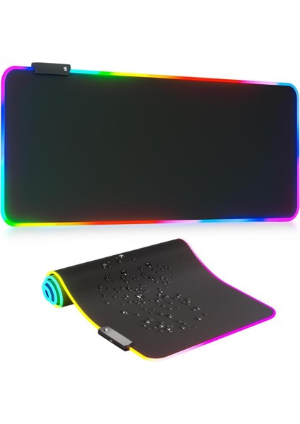 Rgb Gami̇ng Mouse Pad 14 Modlu 300X800X4MM
