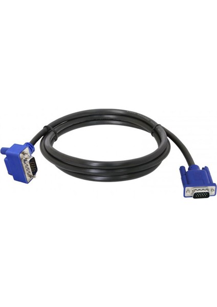 Vga 90 Derece Kablo 15 Pin Vga Düz Ve 90 Derce L Tipi Görüntü Kablosu 1.5m