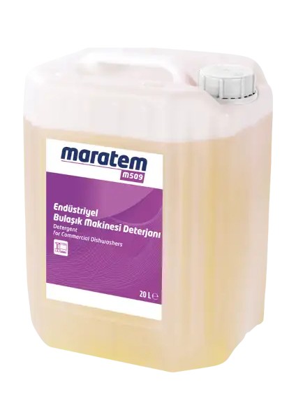 M509 Endüstriyel Bulaşık Makine Deterjanı 20L