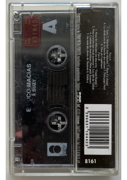 Enrico Macias A Suzy Kaset (Orjnal Dönem Baskı Kaset) fiyatları