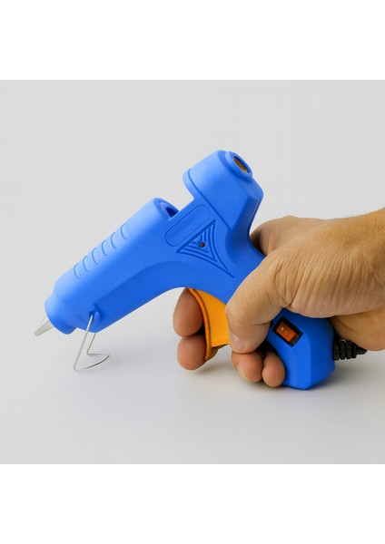 Sıcak Ince Mum Silikon Tabancası 11 mm 60W 190°C Hızlı Isınan Güçlü Yapıştırıcı Tabanca Ergonomik modelleri