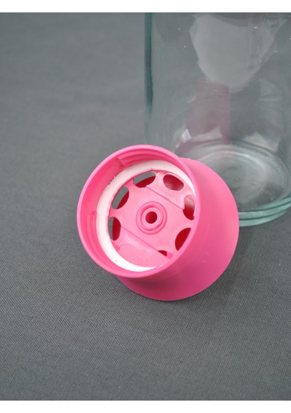 Cam Sürahi Seti Detoks Kapaklı 1 Litre Sürahi ve 2 Adet Paşabahçe Cam Bardak-Pembe modelleri