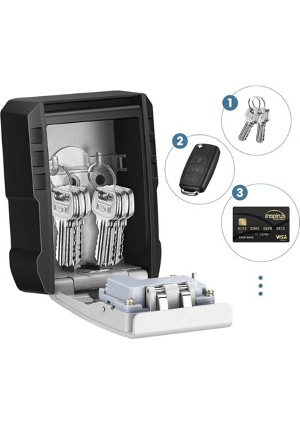 Safe Key 11 Geniş Alan Şifreli Anahtar Kasası
