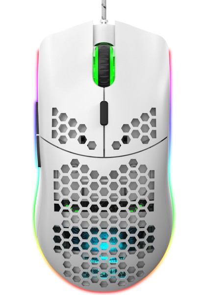 J900 Kablolu 6400 Dpı Rgb Oyuncu Mouse