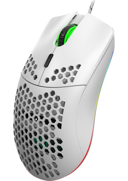 J900 Kablolu 6400 Dpı Rgb Oyuncu Mouse